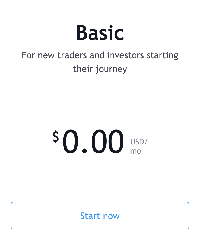 TradingView - Basic - FREE